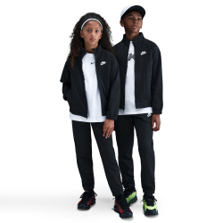 NIKE Sportswear Dri-FIT Kapuzen-Trainingsanzug Kinder 010 - black/black/white XL (158-170 cm)