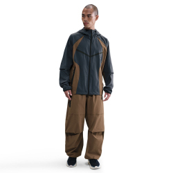 NIKE Tech Oversize Webhose Herren 235 - mosswood brown/mosswood brown/black XS