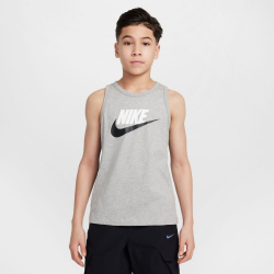 NIKE Sportswear Tanktop Kinder 064 - dk grey heather/black S (128-137 cm)