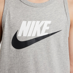 NIKE Sportswear Tanktop Kinder 064 - dk grey heather/black S (128-137 cm)