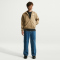 NIKE Club Kapuzenjacke Herren 298 - parachute beige/lt khaki/black/white XS