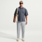 NIKE Club Woven Taper Jogginghose Herren 077 - lt smoke grey/white XS