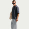 NIKE Club Woven Taper Jogginghose Herren 077 - lt smoke grey/white XS