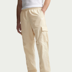 NIKE Club Woven Cargohose Herren 229 - lt khaki/white M