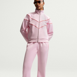 NIKE Sportswear Windrunner Jogginghose Damen 664 - pink foam/lt crimson/sail XL