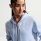 NIKE Sportswear Phoenix Fleece Kapuzenjacke Damen 407 - hydrogen blue/sail XS