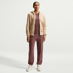 NIKE Sportswear Phoenix Fleece Kapuzenjacke Damen 286 - linen/sail S