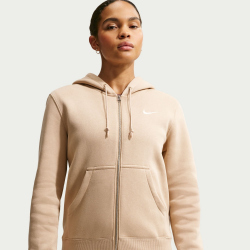 NIKE Sportswear Phoenix Fleece Kapuzenjacke Damen 286 - linen/sail S