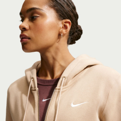 NIKE Sportswear Phoenix Fleece Kapuzenjacke Damen 286 - linen/sail S