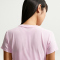 NIKE Sportswear Chill Knit Cropped T-Shirt Damen 665 - pink foam/sail XS