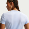 NIKE Sportswear Chill Knit Cropped T-Shirt Damen 407 - hydrogen blue/sail XS