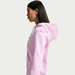 NIKE Sportswear Phoenix Fleece Hoodie Damen 663 - pink foam/sail S