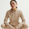 NIKE Sportswear Phoenix Fleece Hoodie Damen 286 - linen/sail S