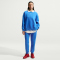 NIKE Sportswear Phoenix Mid-Rise Fleece Jogginghose Damen 435 - lt photo blue/sail XL