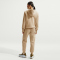 NIKE Sportswear Phoenix Mid-Rise Fleece Jogginghose Damen 286 - linen/sail XL