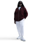 NIKE Sportswear Phoenix Fleece High-Waist Oversize Jogginghose Damen 133 - sail/black 3X