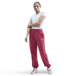 NIKE Sportswear Phoenix Fleece High-Waist Oversize Jogginghose Damen 635 - sweet beet/sail XS