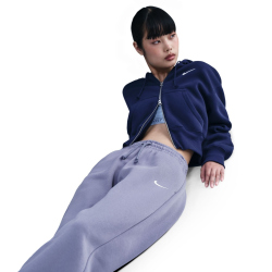 NIKE Sportswear Phoenix Fleece High-Waist Oversize Jogginghose Damen 499 - world indigo/sail M