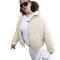 NIKE Sportswear Classic Therma-FIT Pufferjacke Damen 072 - light bone/white 1X