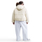 NIKE Sportswear Classic Therma-FIT Pufferjacke Damen 072 - light bone/white 1X