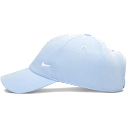 NIKE Club Swoosh Logo Cap 407 - hydrogen blue/sail L/XL