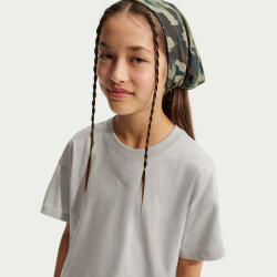 NIKE Sportswear T-Shirt Mädchen 236 - cream ii M (137-146 cm)