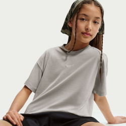 NIKE Sportswear T-Shirt Mädchen 236 - cream ii M (137-146 cm)