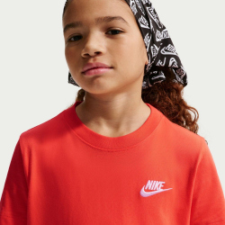 NIKE Sportswear T-Shirt Kinder 842 - turf orange/white XS (122-128 cm)