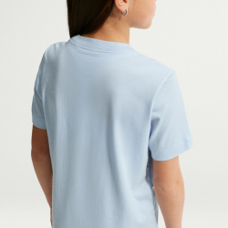 NIKE Sportswear T-Shirt Kinder 407 - hydrogen blue/white S (128-137 cm)