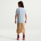 NIKE Sportswear T-Shirt Kinder 407 - hydrogen blue/white S (128-137 cm)
