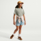 NIKE Sportswear T-Shirt Kinder 304 - spruce fog/white L (147-158 cm)