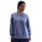 NIKE Sportswear Phoenix Fleece Oversize Crew Neck Sweatshirt Damen 499 - world indigo/sail XS