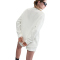 NIKE Sportswear Phoenix Fleece Oversize Crew Neck Sweatshirt Damen 133 - sail/black XS
