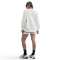 NIKE Sportswear Phoenix Fleece Oversize Crew Neck Sweatshirt Damen 133 - sail/black XS