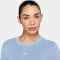 NIKE Sportswear Chill Knit Mod-Cropped T-Shirt Damen 407 - hydrogen blue/sail XS