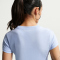 NIKE Sportswear Chill Knit Mod-Cropped T-Shirt Damen 407 - hydrogen blue/sail XS