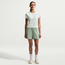 NIKE Sportswear Chill Knit Mod-Cropped T-Shirt Damen 394 - barely green/sail XL