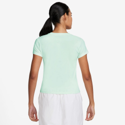 NIKE Sportswear Chill Knit Mod-Cropped T-Shirt Damen 394 - barely green/sail XL