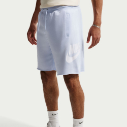 NIKE Club Alumni Fitnessshorts Herren 407 - hydrogen blue/hydrogen blue/white S