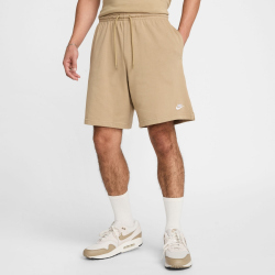 NIKE Club Knit Sweatshorts Herren 297 - parachute beige/white S