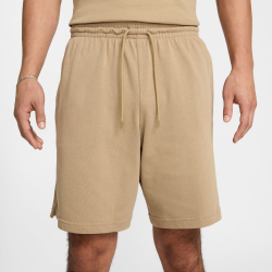 NIKE Club Knit Sweatshorts Herren 297 - parachute beige/white S
