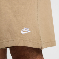 NIKE Club Knit Sweatshorts Herren 297 - parachute beige/white S