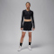 NIKE Jordan Sport Diamond Shorts Damen 010 - black/white/white/black M