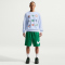 NIKE Club Basketball Shorts Herren 365 - malachite/malachite/white S