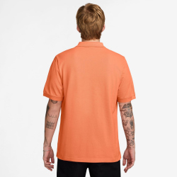 NIKE Club Poloshirt Herren 835 - orange frost/white M
