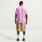 NIKE Club Poloshirt Herren 504 - lt magenta/white XS