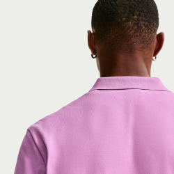 NIKE Club Poloshirt Herren 504 - lt magenta/white L