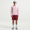 NIKE Club Crew Fleece-Sweatshirt Herren 663 - pink foam/white M