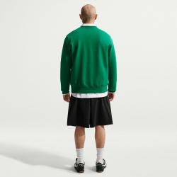 NIKE Club Crew Fleece-Sweatshirt Herren 365 - malachite/white M