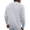 NIKE Club Crew Fleece-Sweatshirt Herren 051 - birch heather/white M